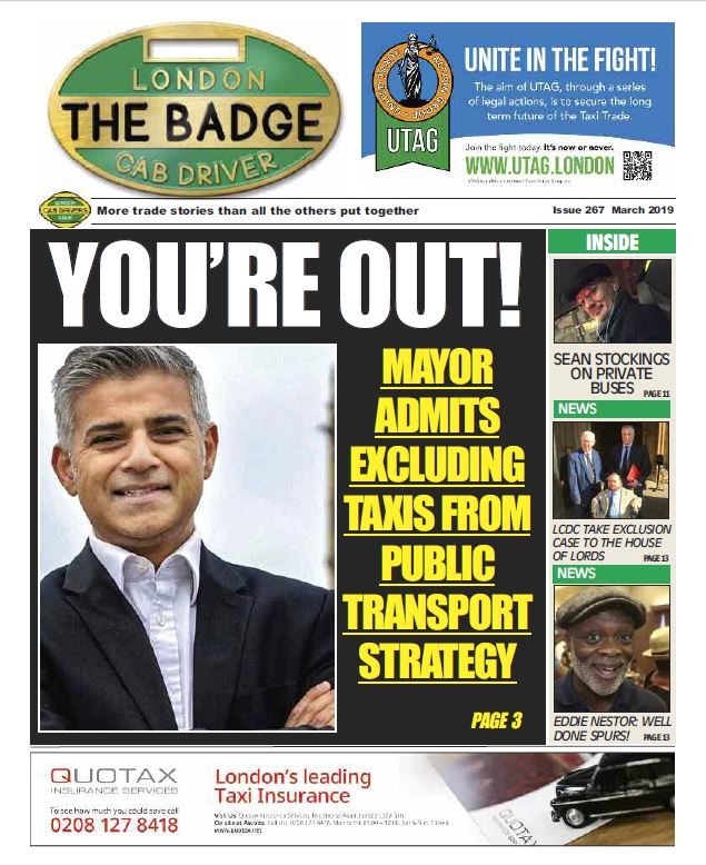 The Badge March Issue - London Cab Drivers Club